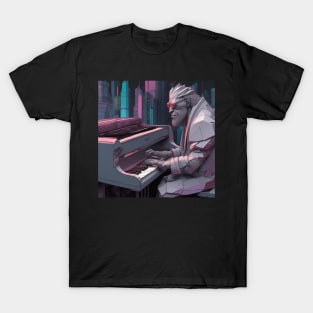 A Cyberpunk Pianist T-Shirt